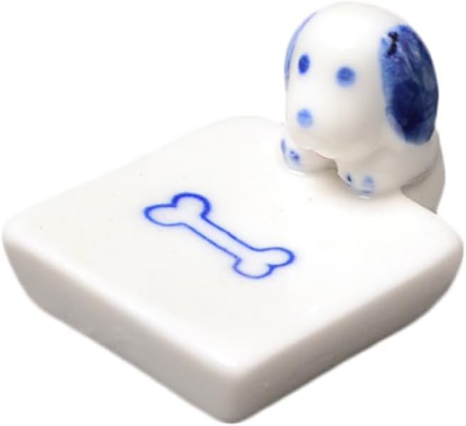 Cute Cat Chopsticks Rest Ceramic Kitten Chopstick Holder Japanese Style Chopstick Pillow for Easy Cleaning